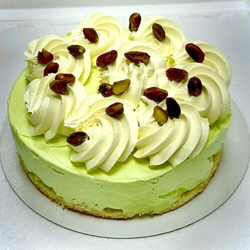 Pistache ijstaart 6-8 Pers.