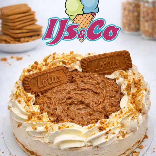 ijstaart Lotus Biscoff 6-8 Pers.